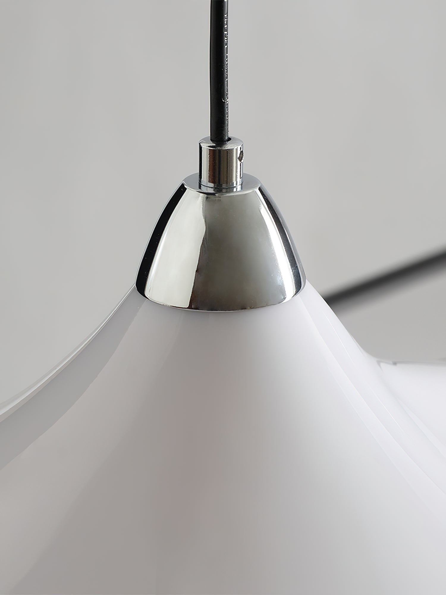 Horizontal Foggy Saucer Pendant Lamp