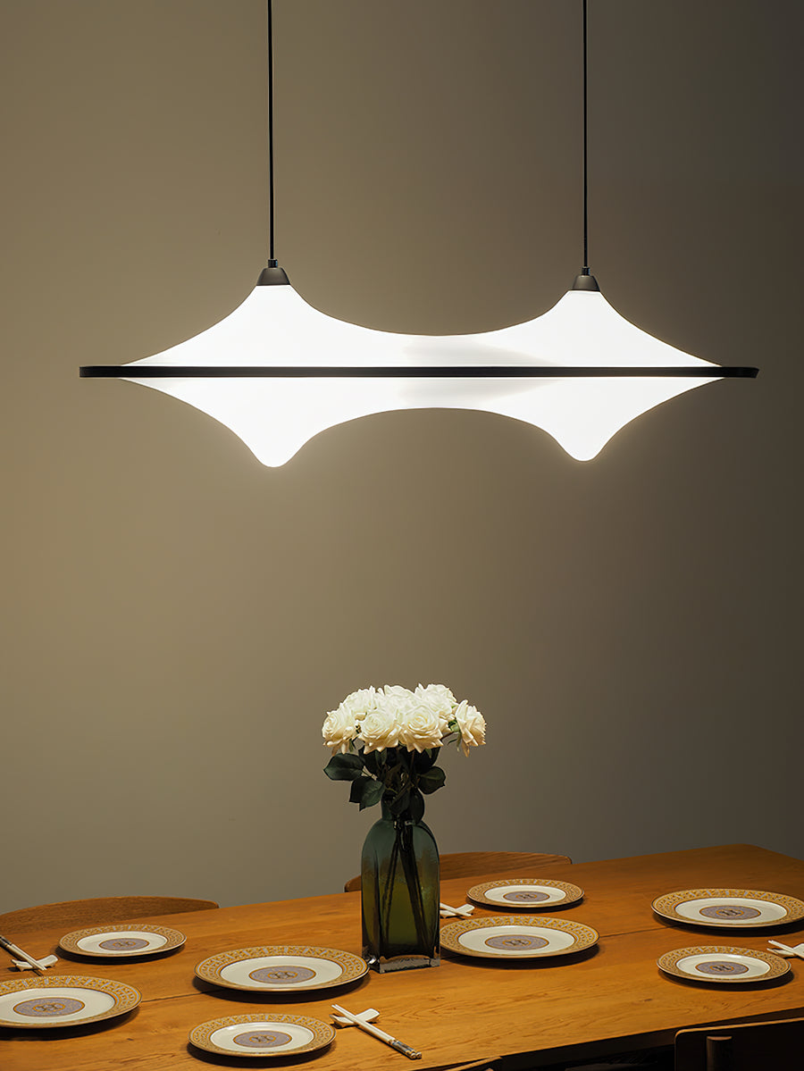 Horizontal Foggy Saucer Pendant Lamp – detail 5