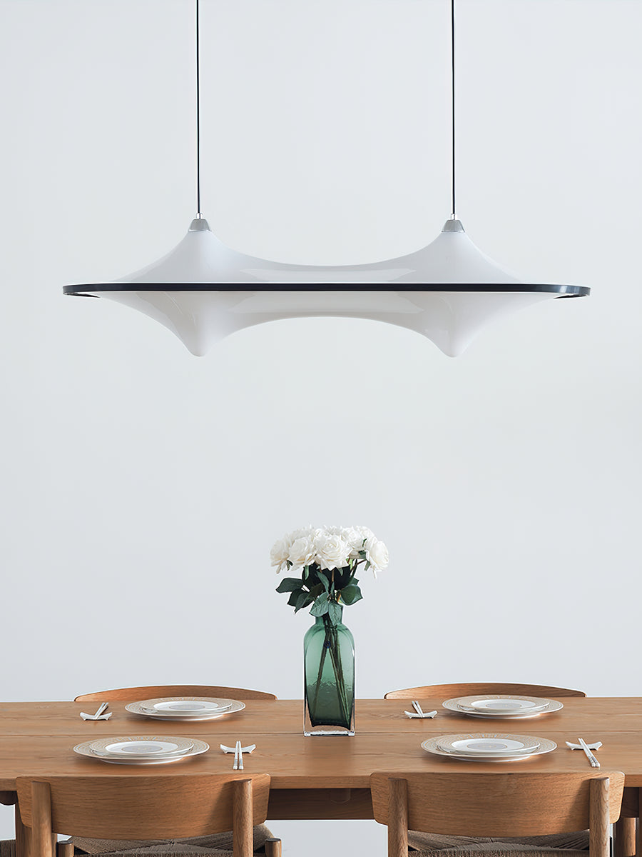 Horizontal Foggy Saucer Pendant Lamp – detail 6