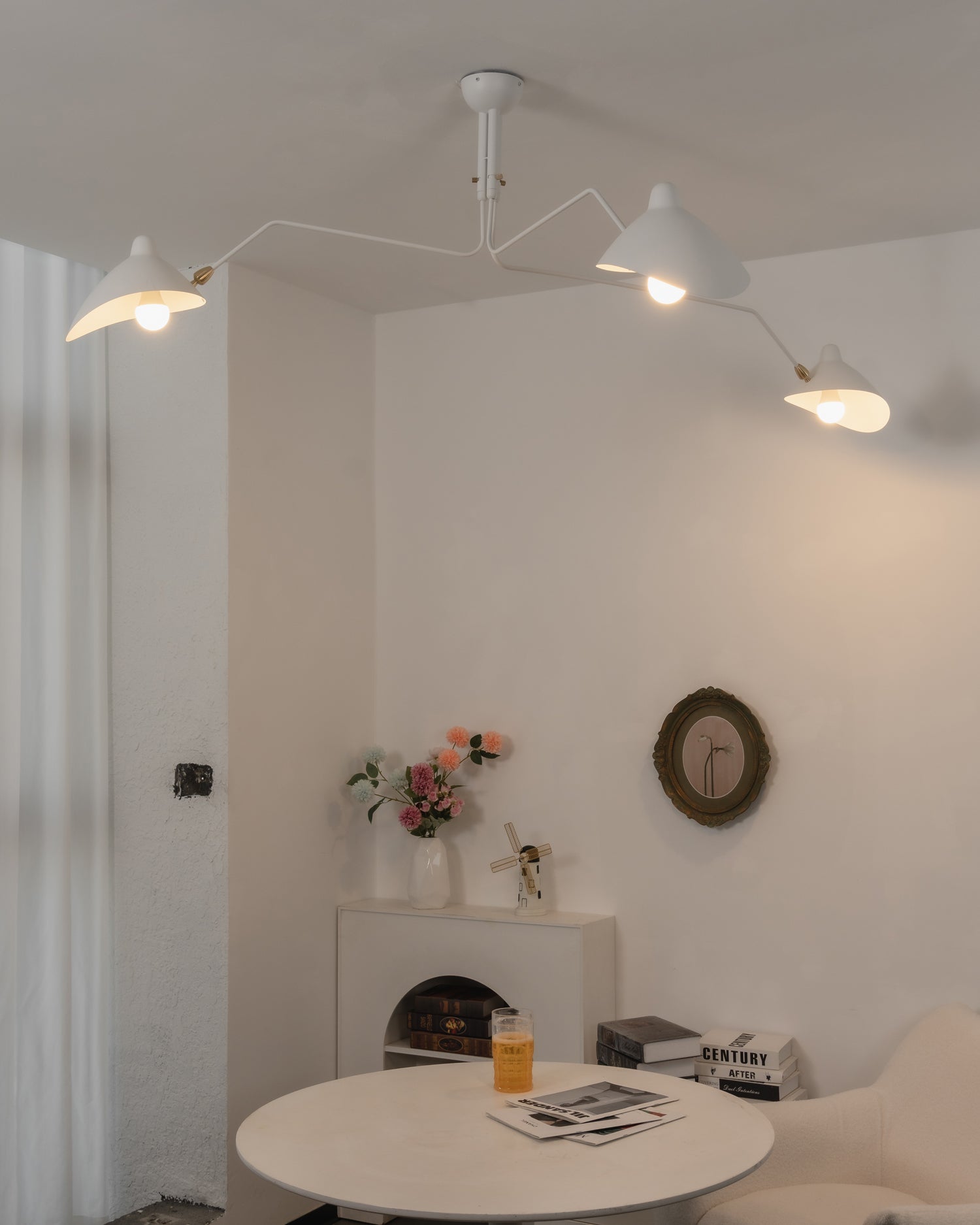 Plafonnier Horizontal Serge Mouille A