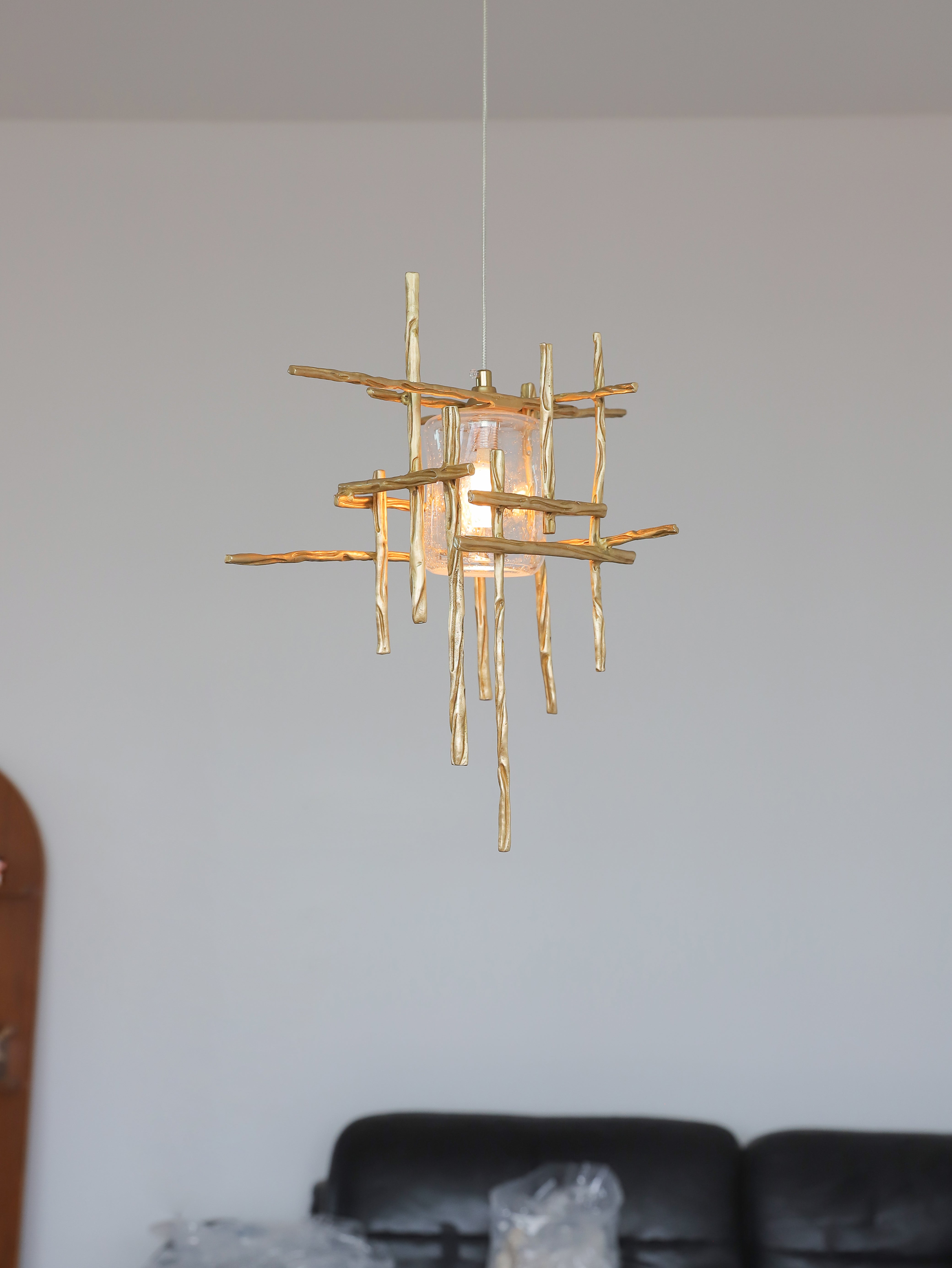 Lampada a Sospensione Vetro Rhyett