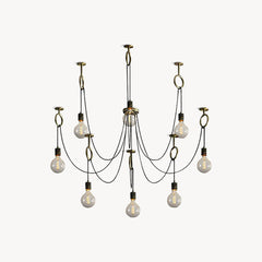Industrial Spider Chandelier