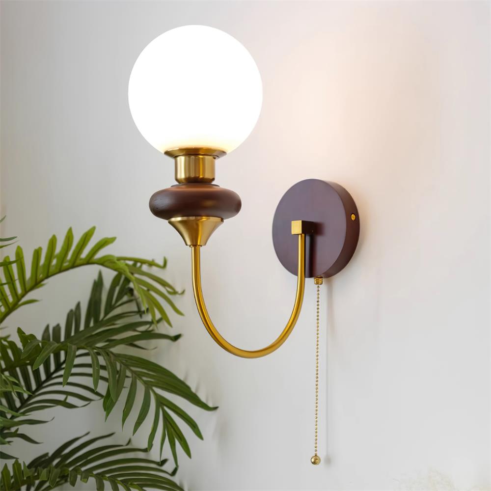 Joan Wooden Wall Light – detail 21