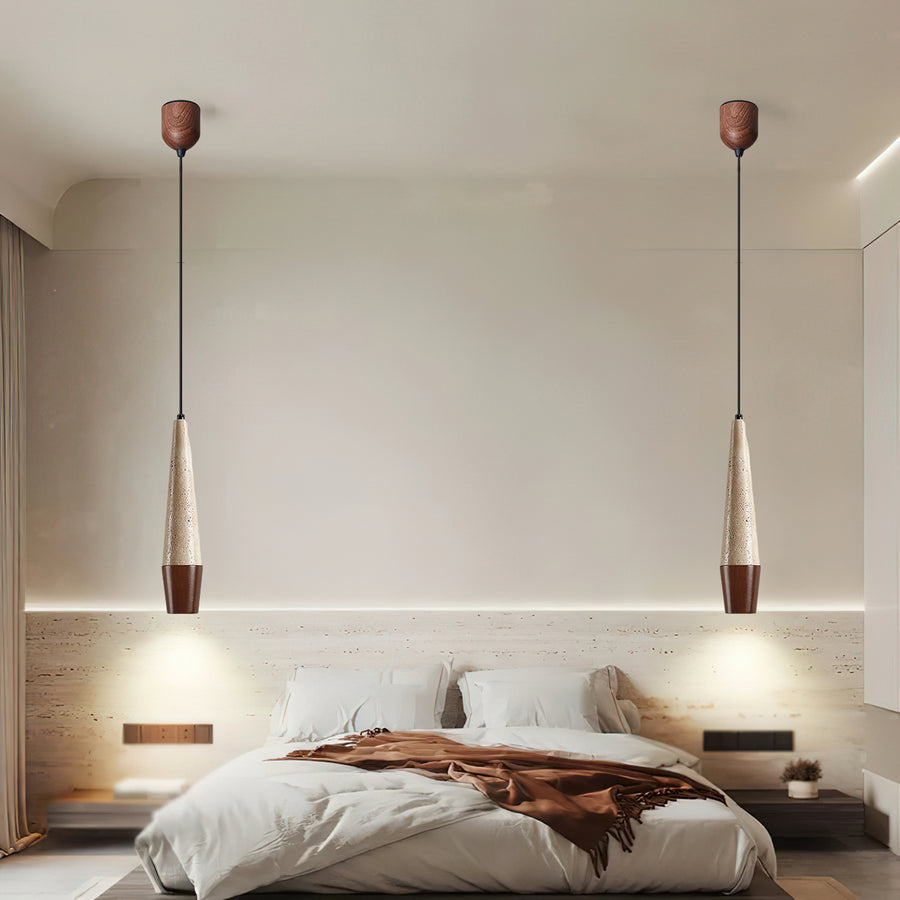 Melrose Travertine Pendant Lamp – detail 5