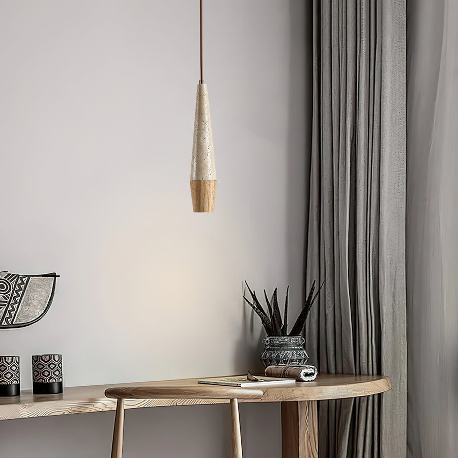 Melrose Travertine Pendant Lamp – detail 6