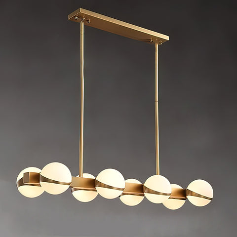 Lungo: 8 Sfere L 92cm x A 13cm / L 36,2" x A 5,1"