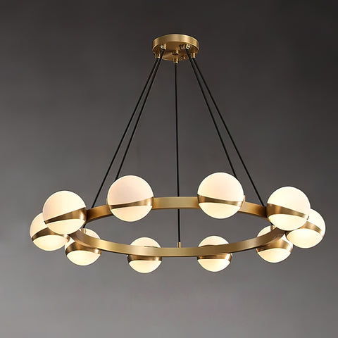 Rotondo: 10 Sfere Ø 90cm x A 68cm / Ø 35,4" x A 26,8"