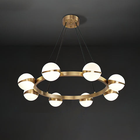 Rotondo: 8 Sfere Ø 86cm x A 13cm / Ø 33,9" x A 5,1"