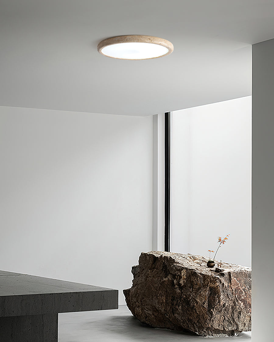 Lindby Travertine Ceiling Light – detail 6