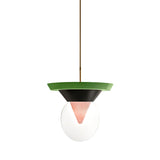 C: Green + Pink + Clear ∅ 22.8″ x H 19.3″