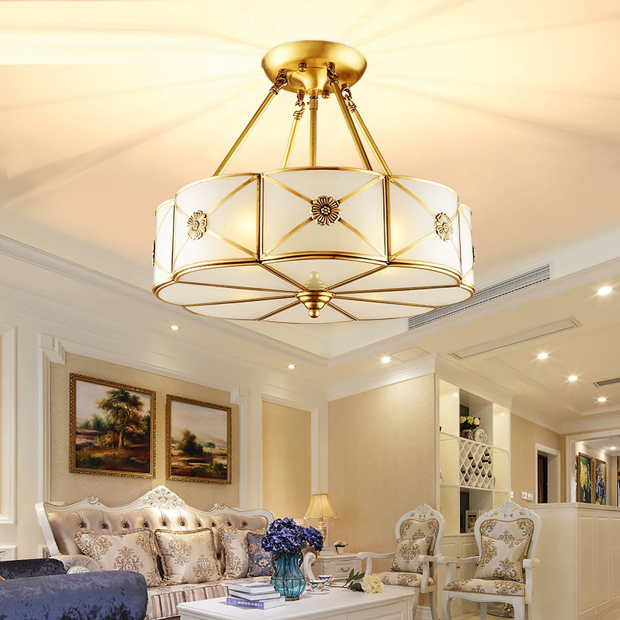 Lumalin Glass Ceiling Light – detail 5