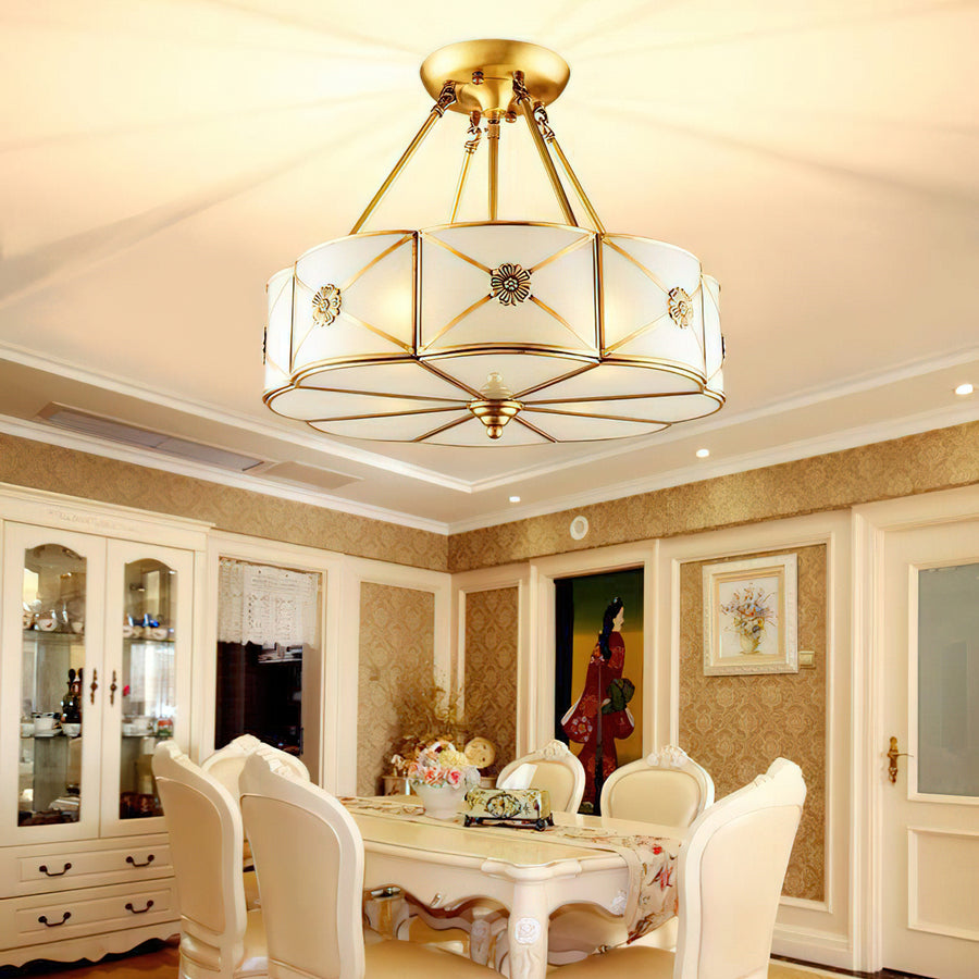 Lumalin Glass Ceiling Light – detail 3