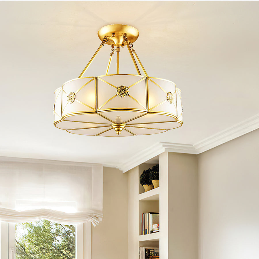 Lumalin Glass Ceiling Light – detail 4