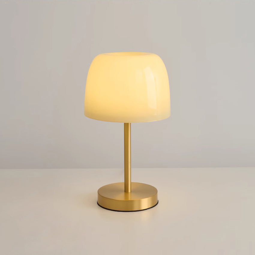 Lampe de table en verre Lumière