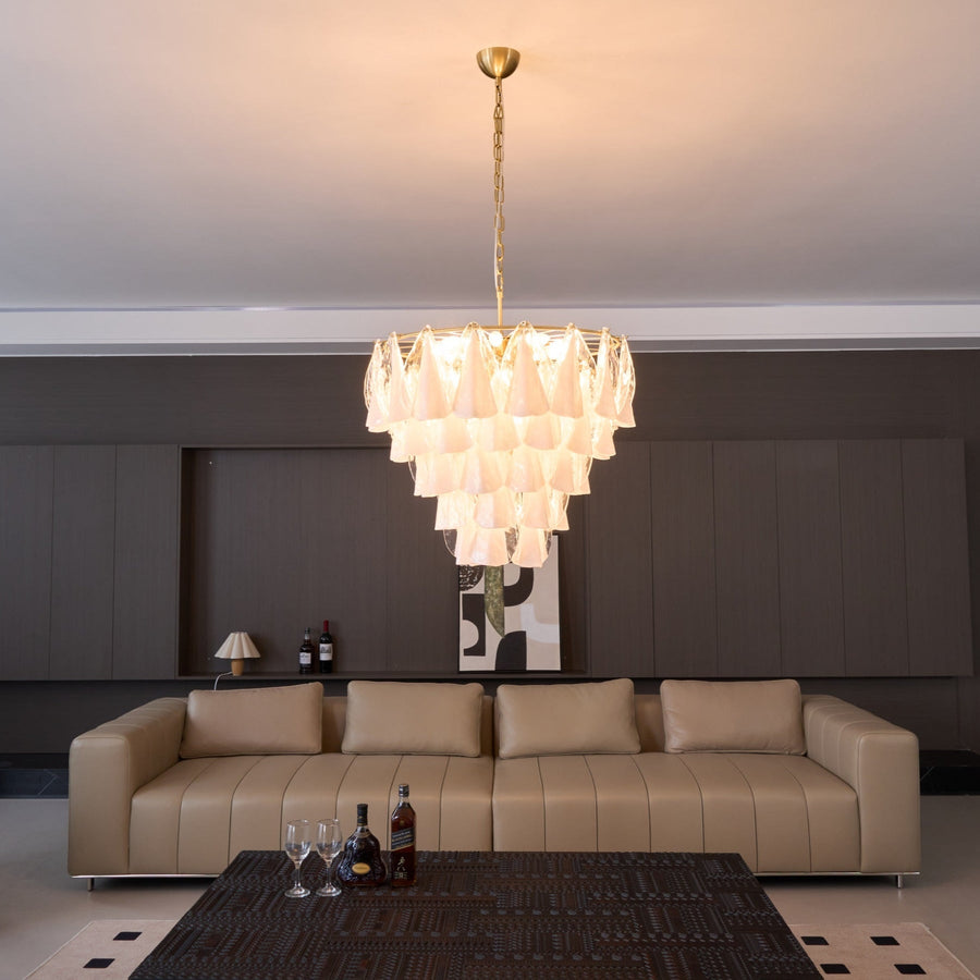 Lunara White Chandelier – detail 6