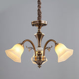 Down 3-Light: Dia 68cm x H 43.5cm / ∅ 26.8″ x H 17.1″