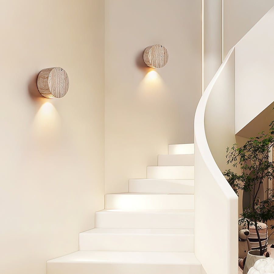 Lytheris Travertine Wall Light – detail 6