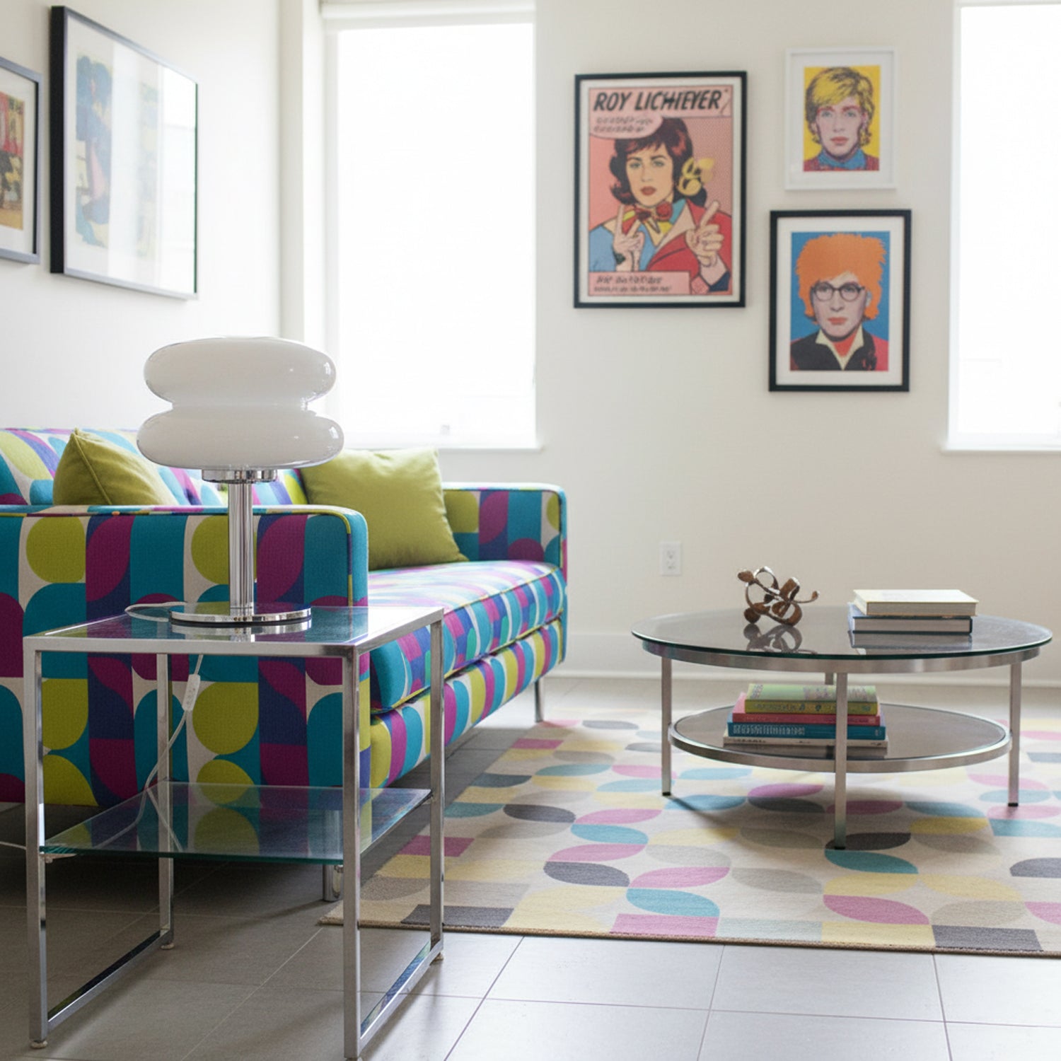 Macaron Glass Table Lamp