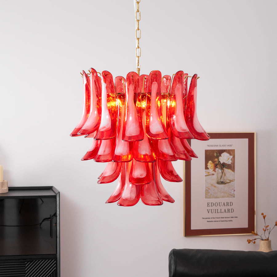 Marielle Glass Chandelier – detail 3