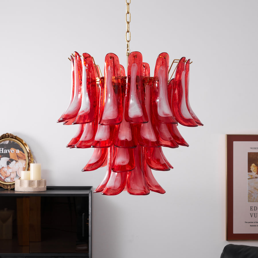 Marielle Glass Chandelier – detail 5