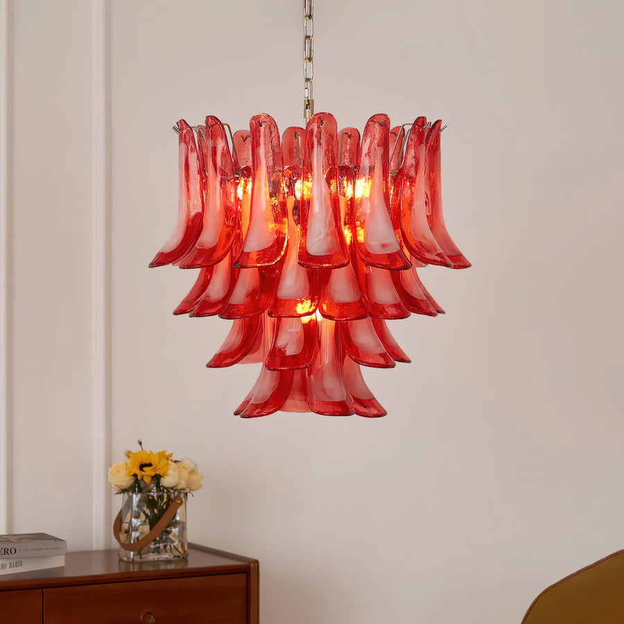 Marielle Glass Chandelier – detail 4