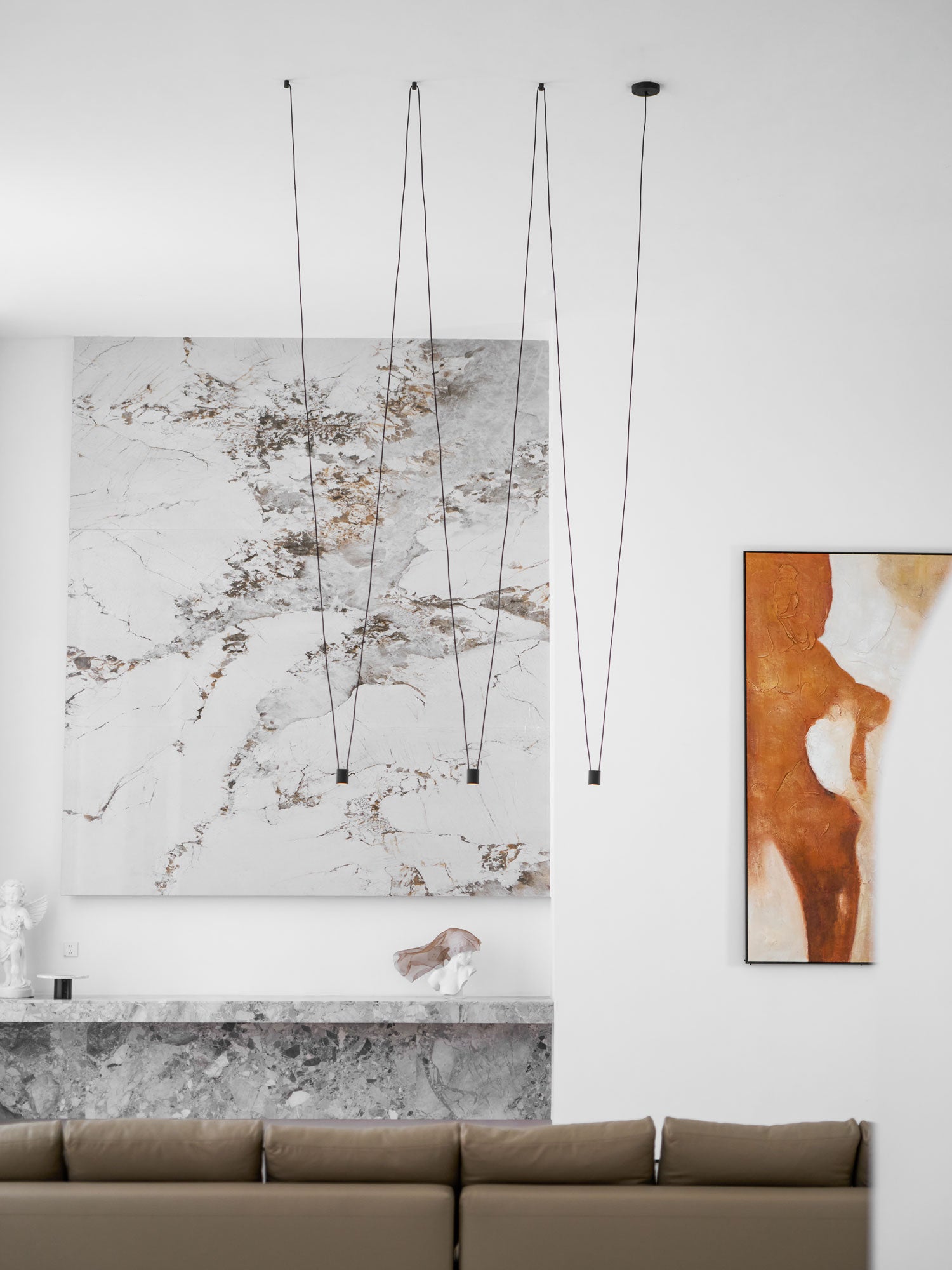 Lampe à suspension assortie