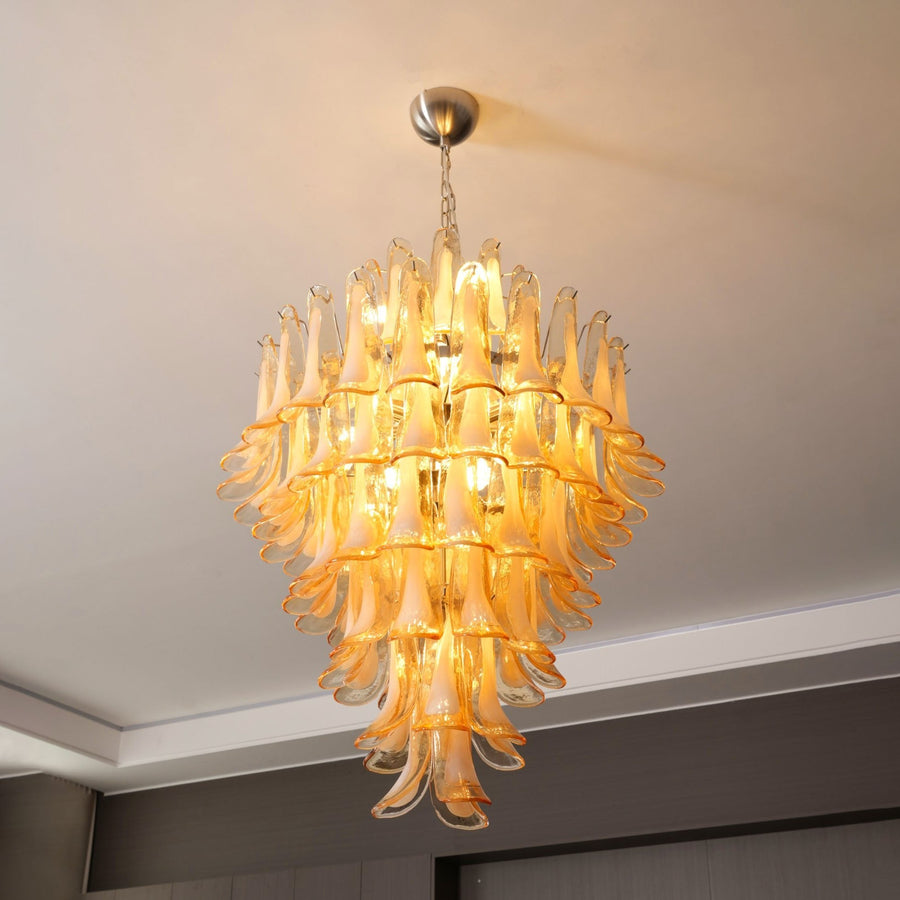 Mazzega Petals Chandelier – detail 3