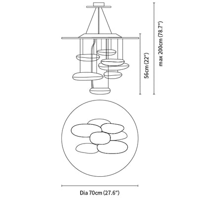 Mercury Chandelier – detail 35