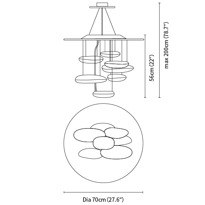 Mercury Chandelier