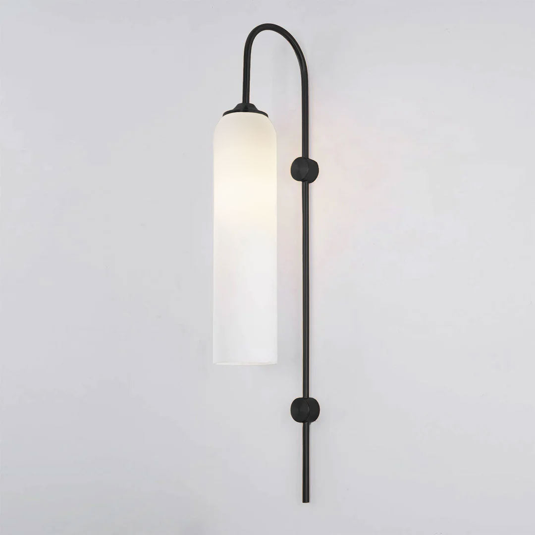 Long Tube Glass Wall Lamp