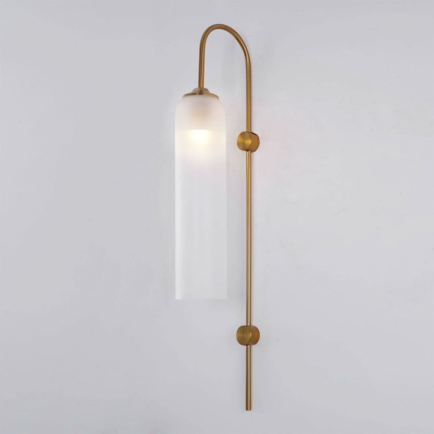 Long Tube Glass Wall Lamp