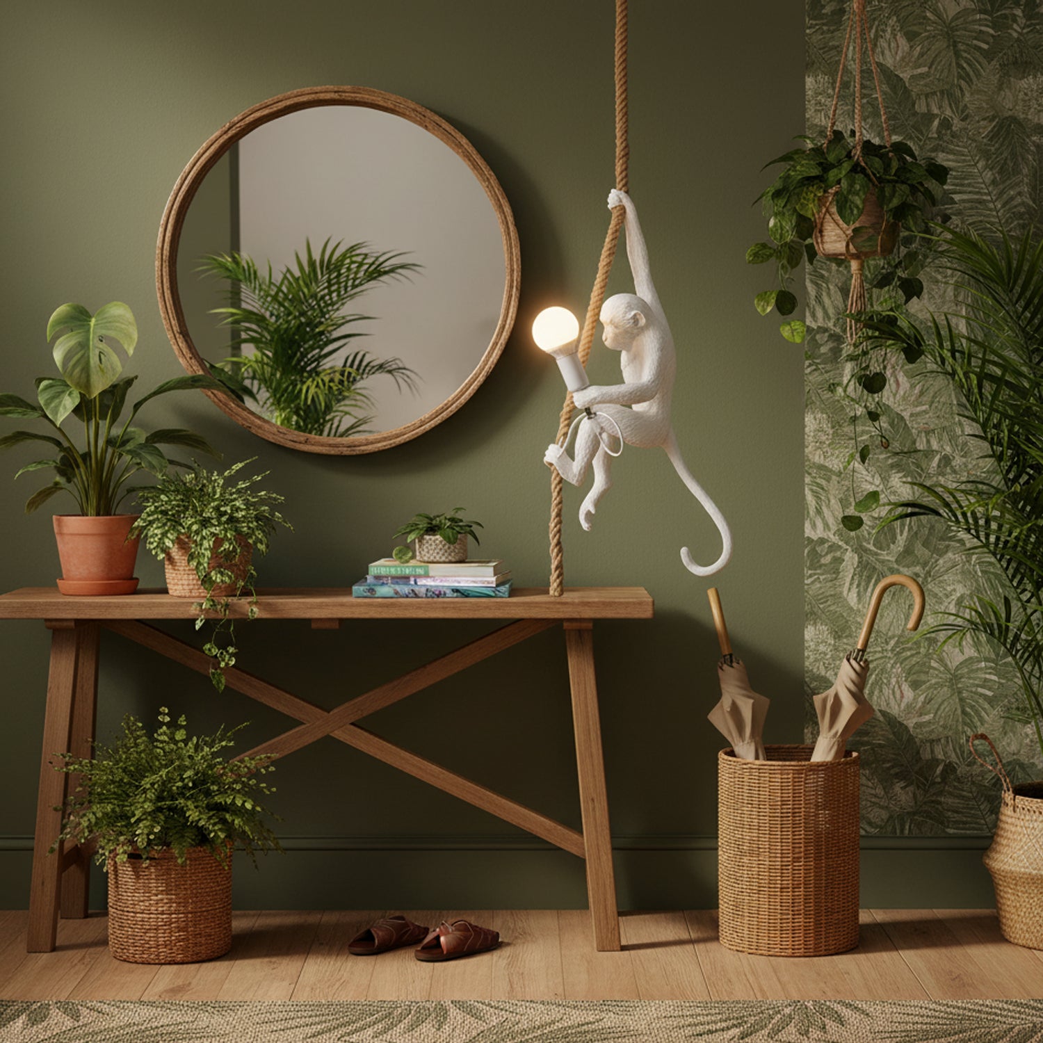 Seletti Affen-Hängelampe