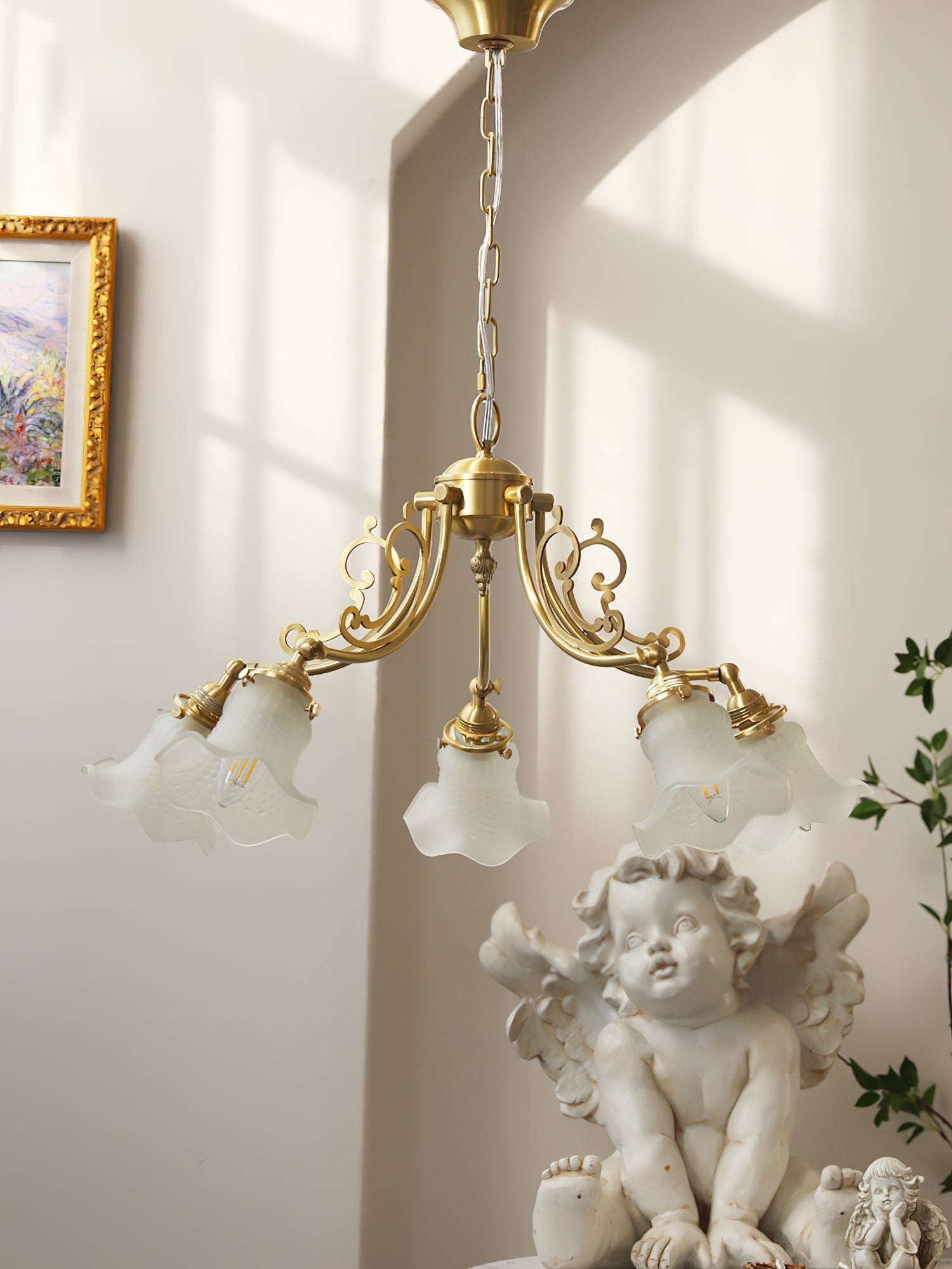 Morning Glory Chandelier