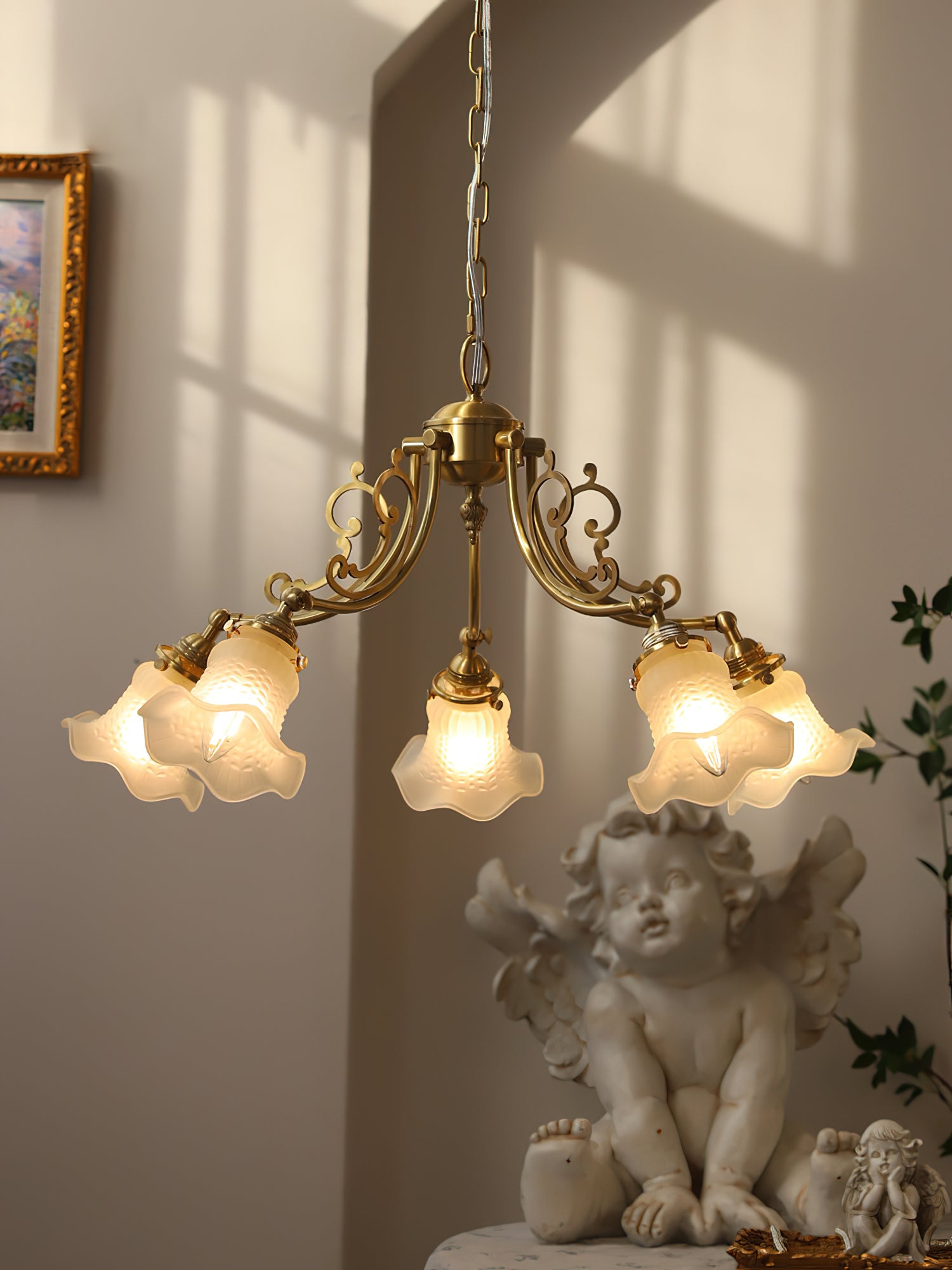 Morning Glory Chandelier