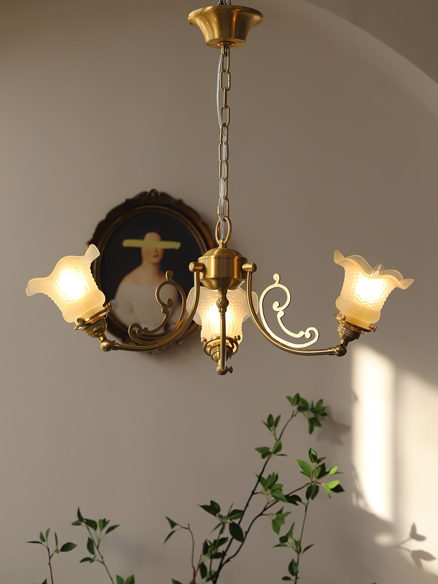 Morning Glory Chandelier