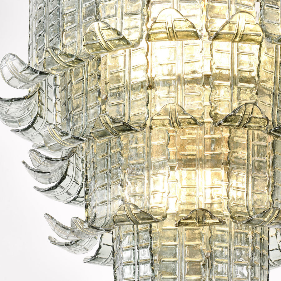 Murano Cascade Glass Chandeliers – detail 5