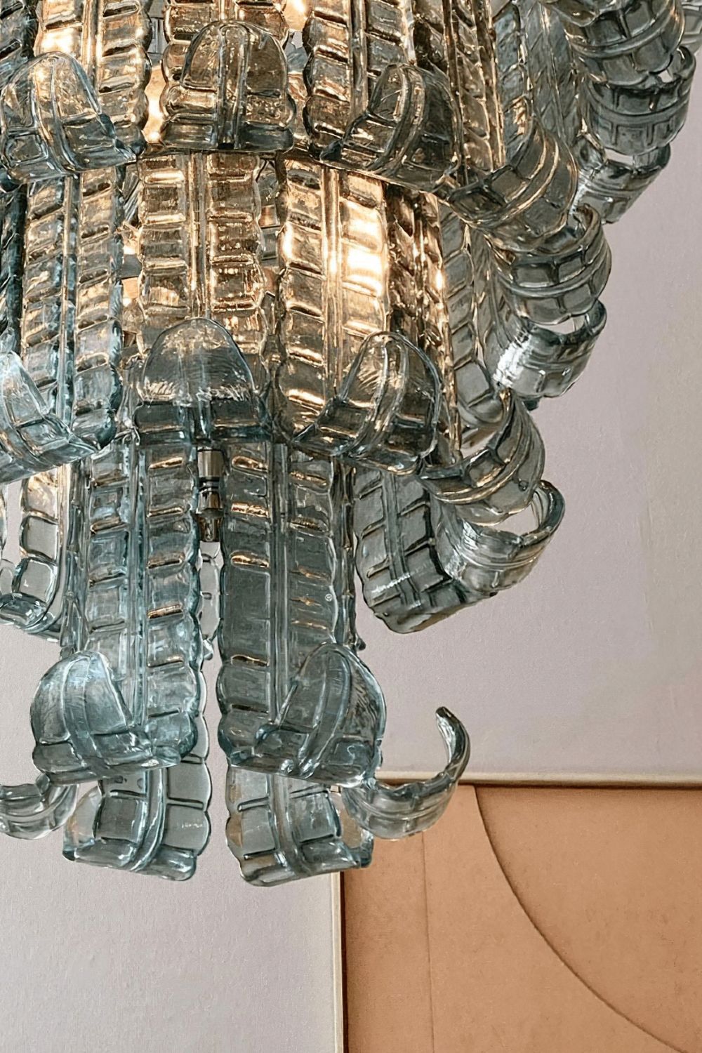 Murano Cascade Glass Chandeliers