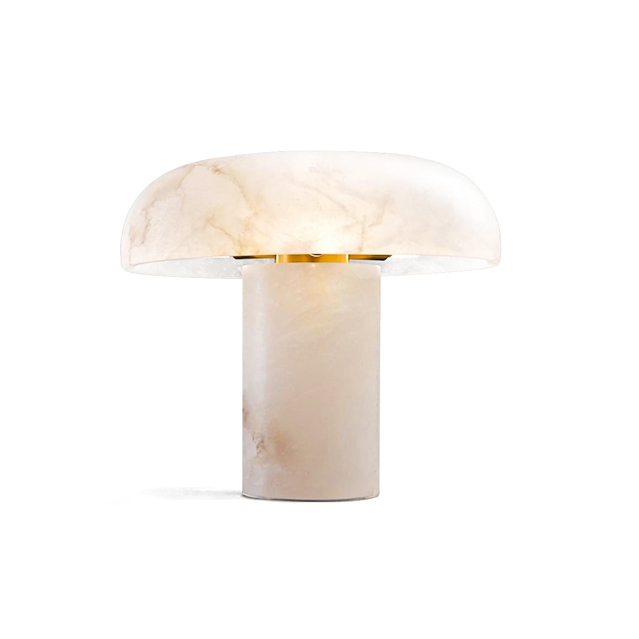 Mushroom Alabaster Table Lamp