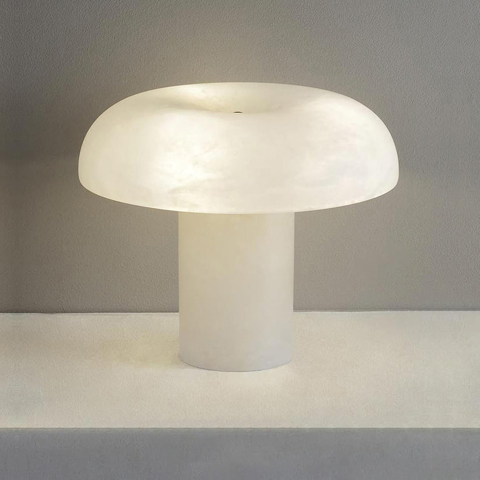 Mushroom Alabaster Table Lamp