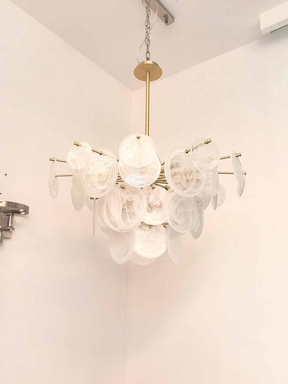 Nimbus Cloud Disc Chandelier