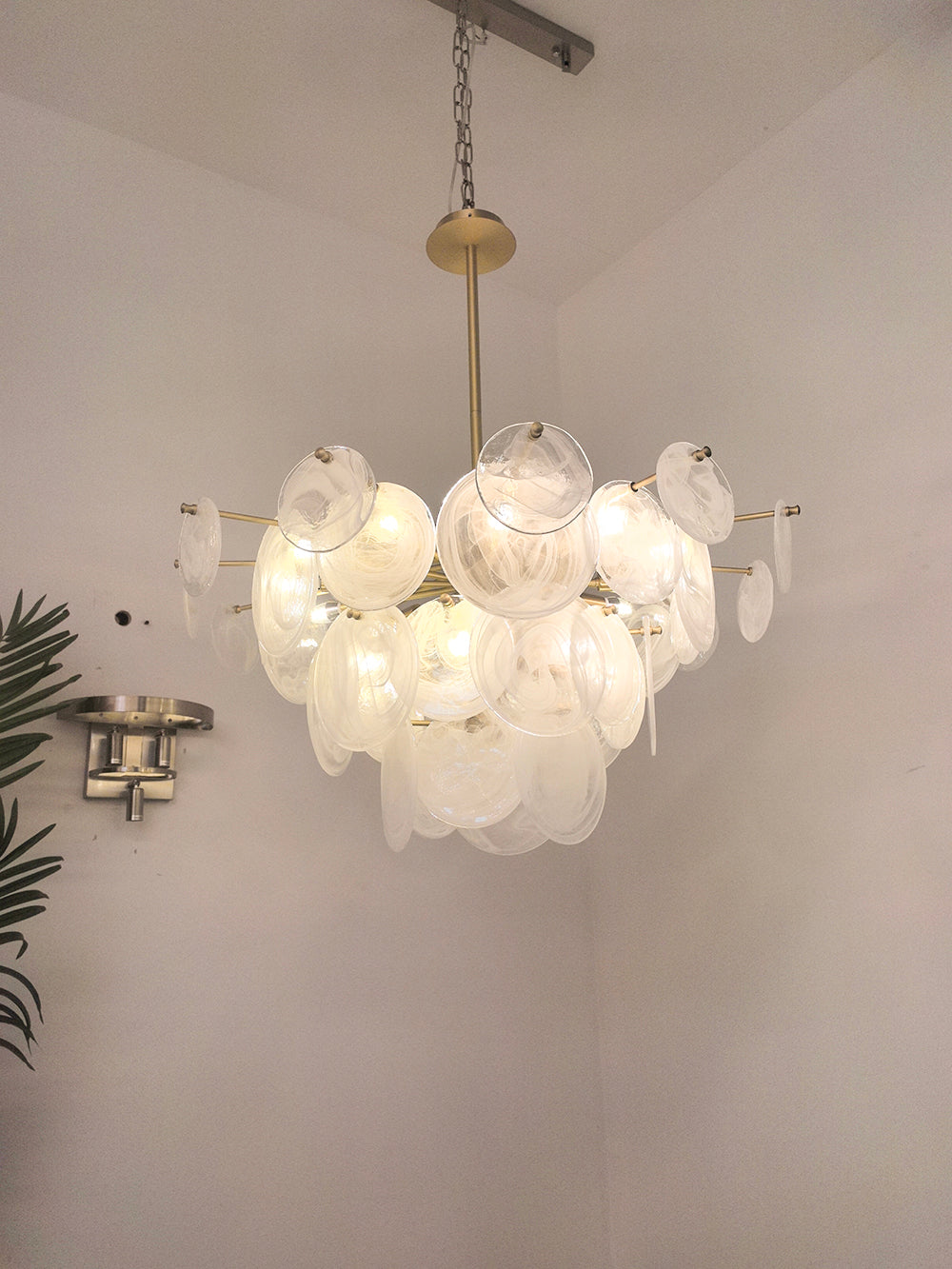 Nimbus Cloud Disc Chandelier