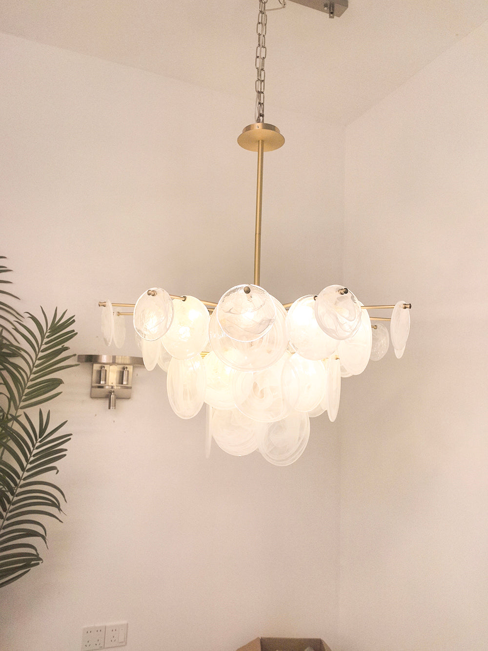 Nimbus Cloud Disc Chandelier