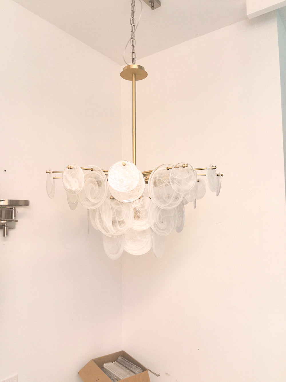 Nimbus Cloud Disc Chandelier