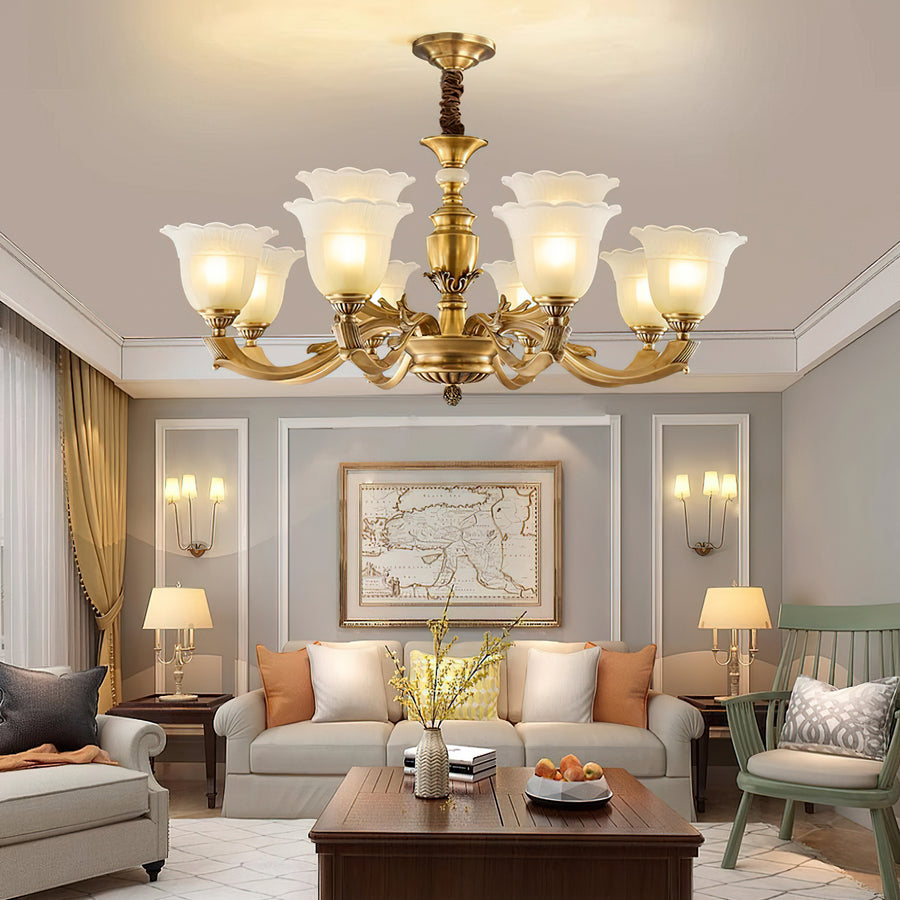 Pannon Floral Chandelier – detail 4