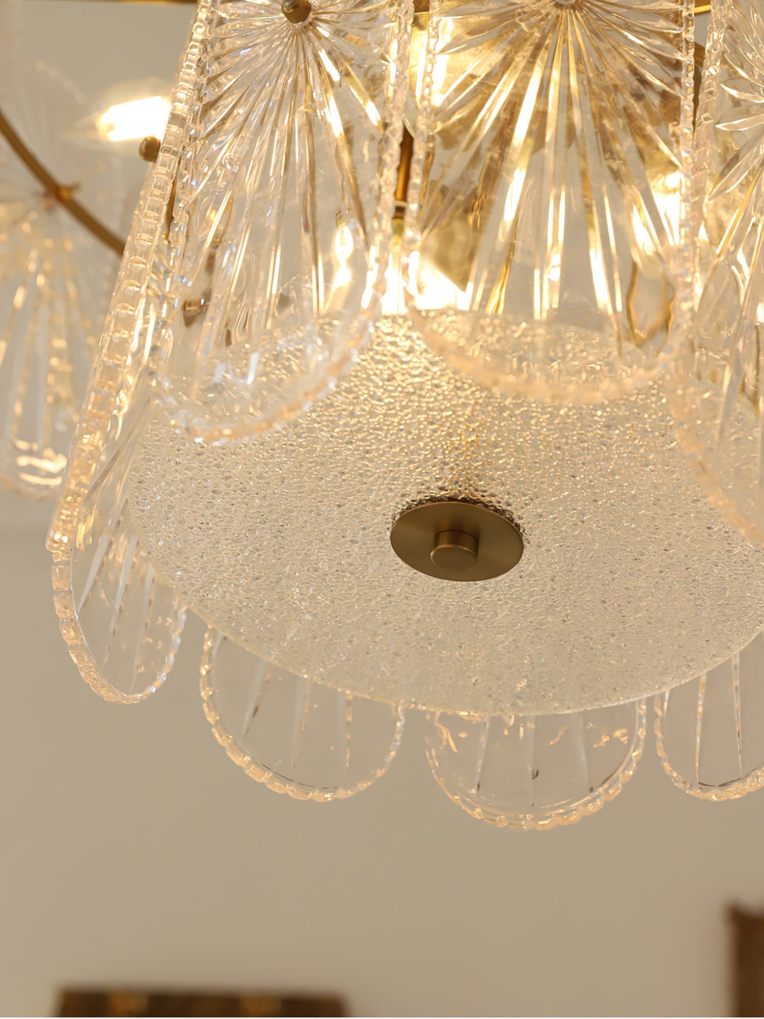 Pearl Glass Chandelier