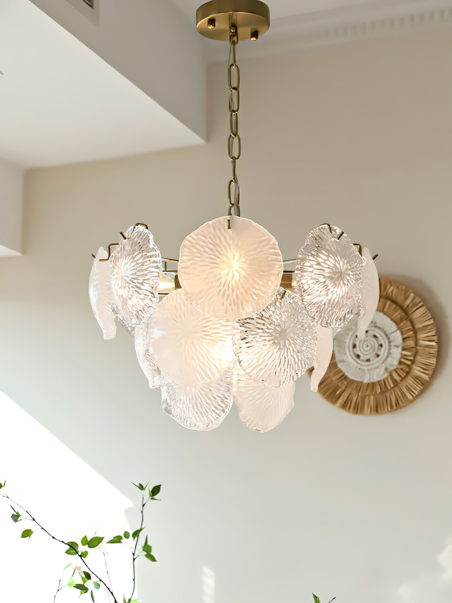 Petal Disc Chandelier