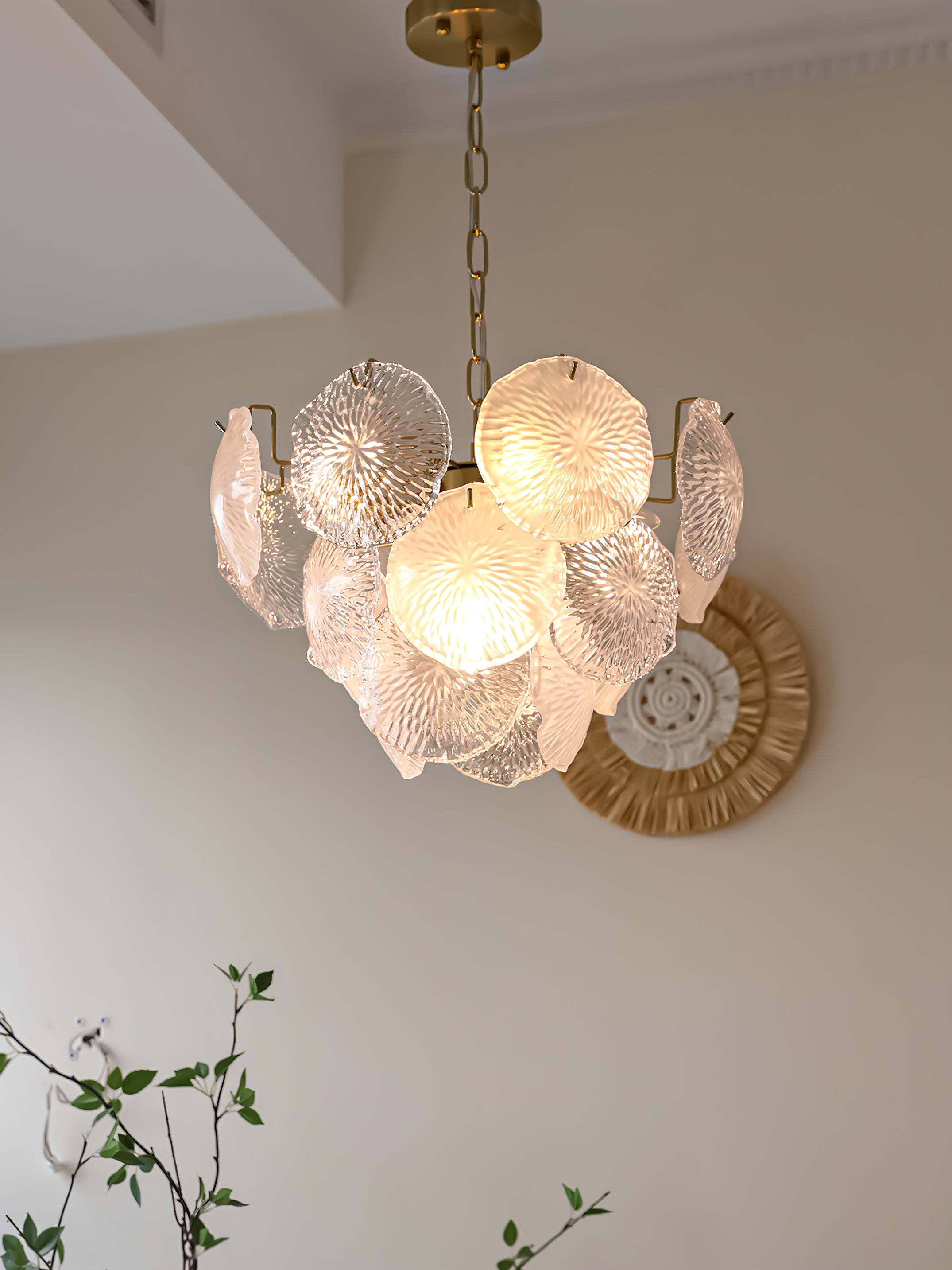 Petal Disc Chandelier