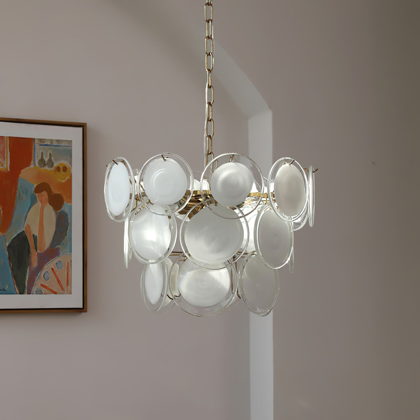 Portia Disc Chandelier