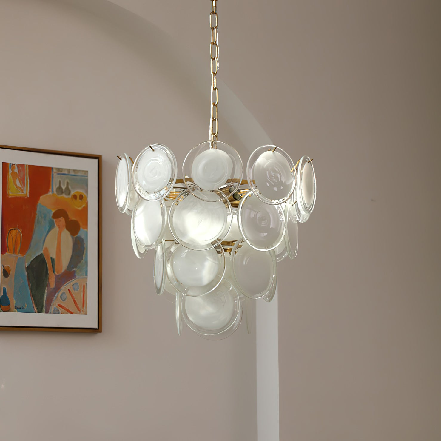 Portia Disc Chandelier
