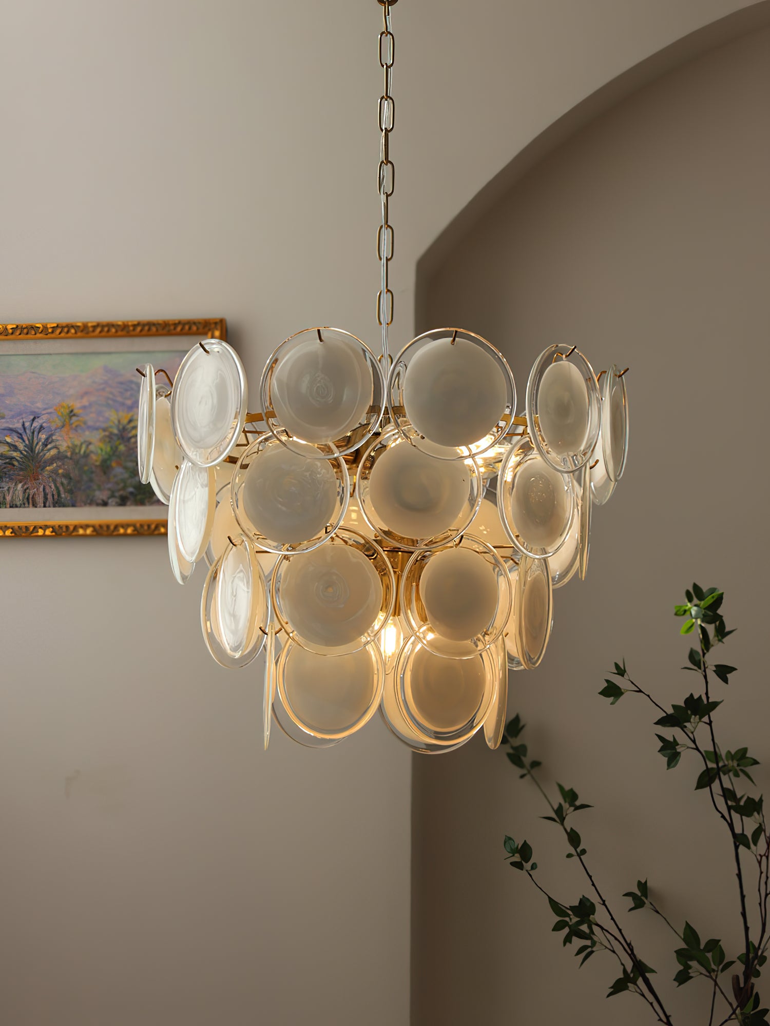 Portia Disc Chandelier